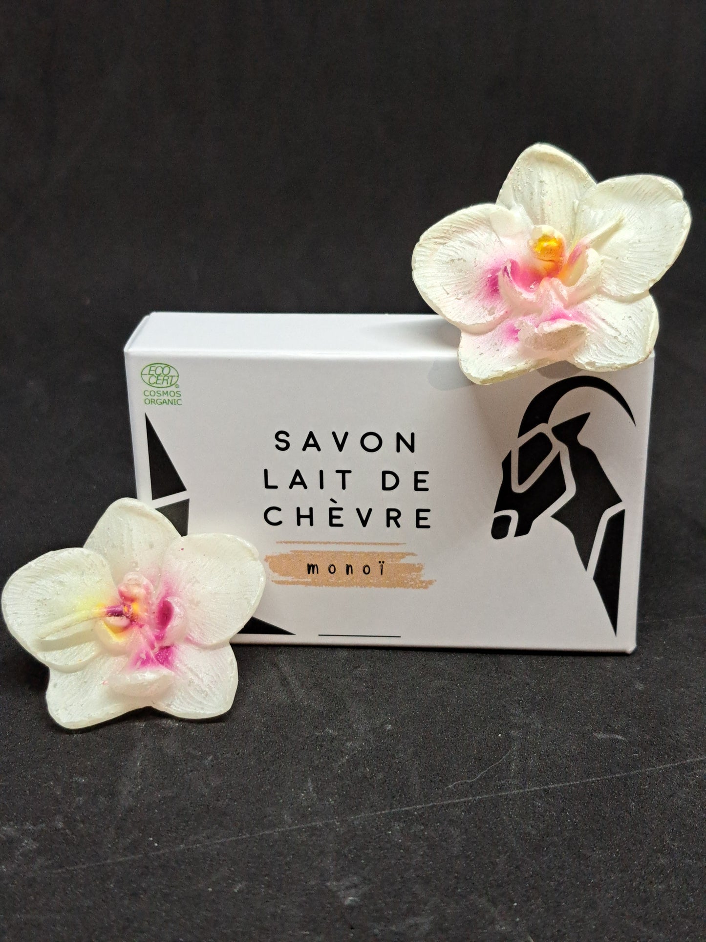 Savon Bio au Lait de Chèvre Monoï