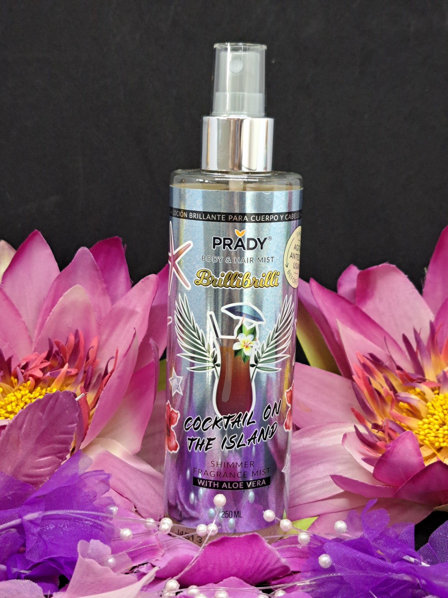 Brume pailletée Cocktail on the Island