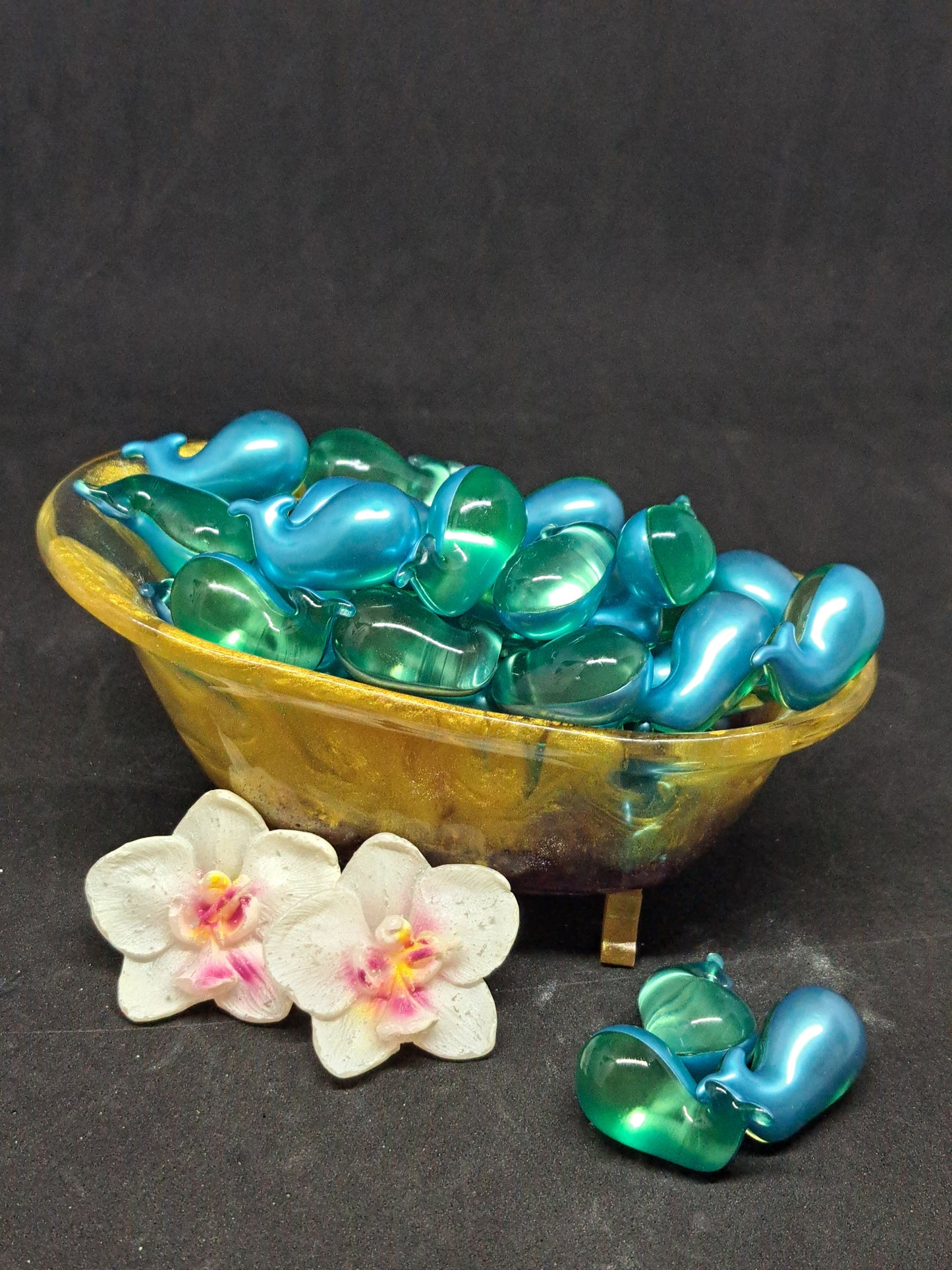 Perle de Bain Baleine Monoï