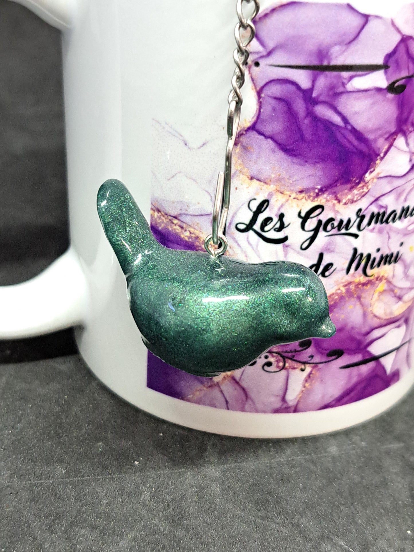 Boule à Thé Oiseau N°1 Vert