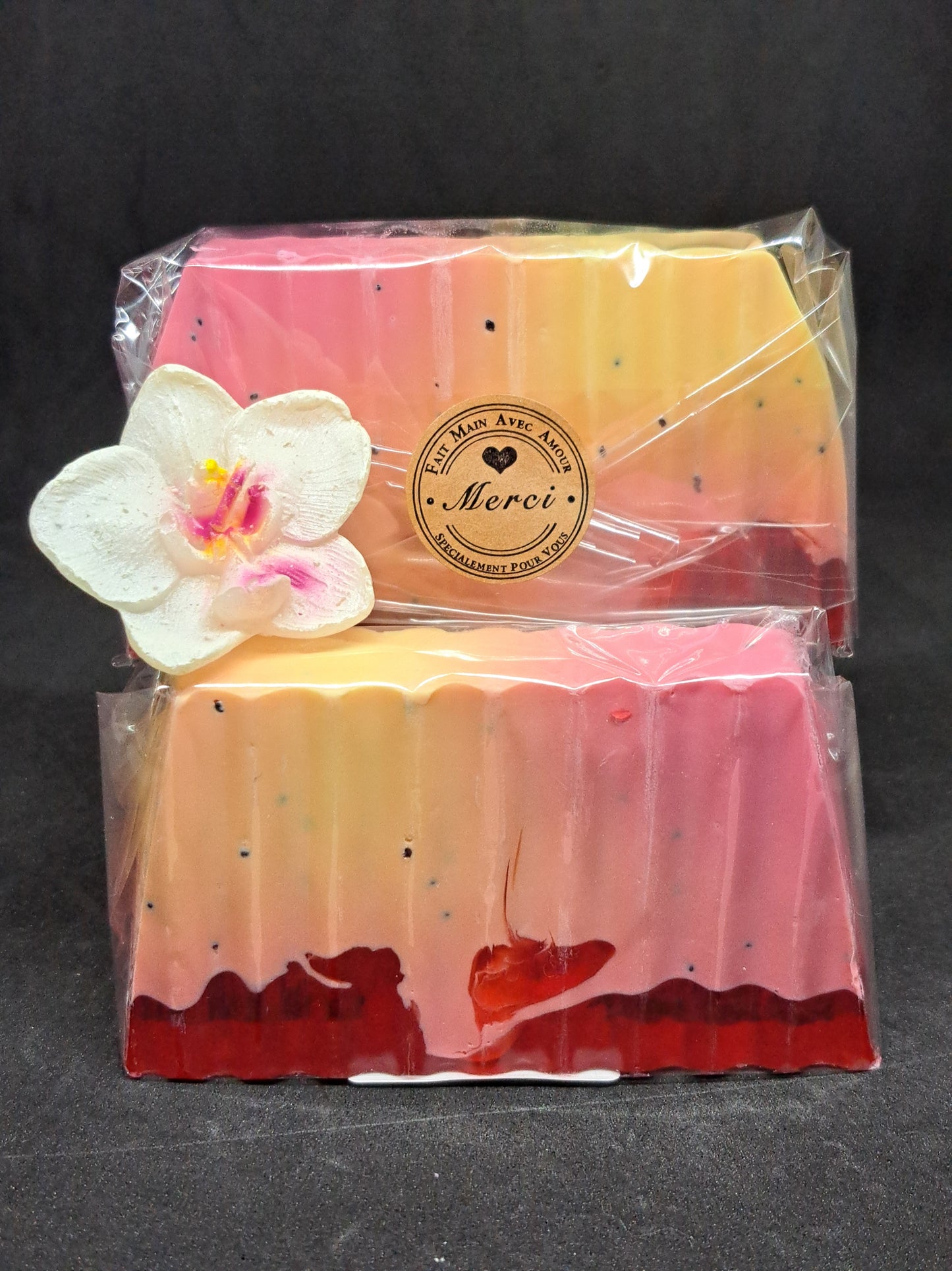 Tranche de Savon Banane/Cerise