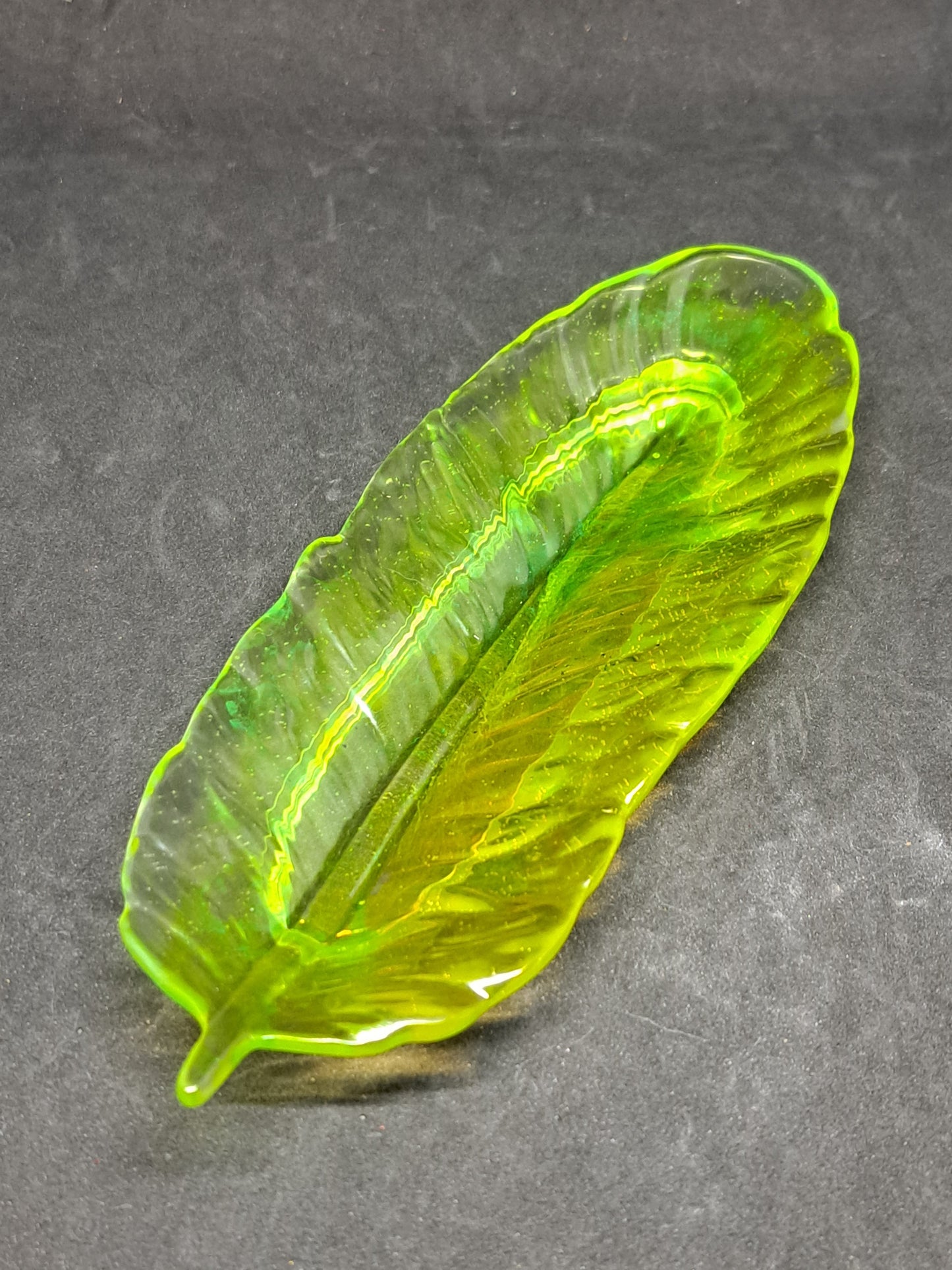 Porte-Savon feuille Vert et Jaune