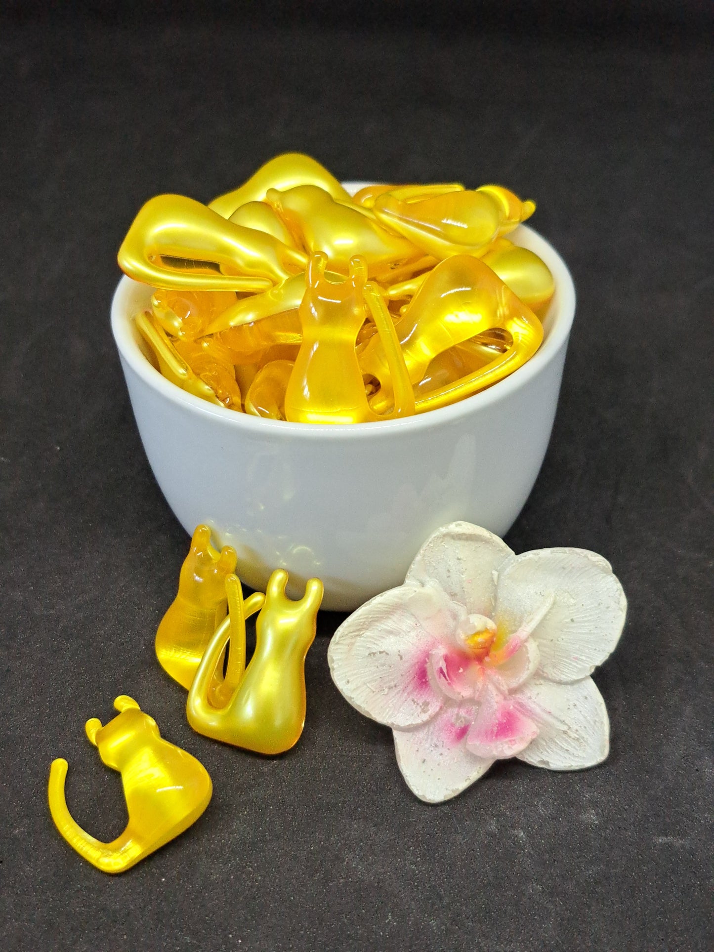 Perle de Bain Chat Vanille