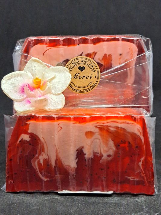Tranche de Savon Fraise