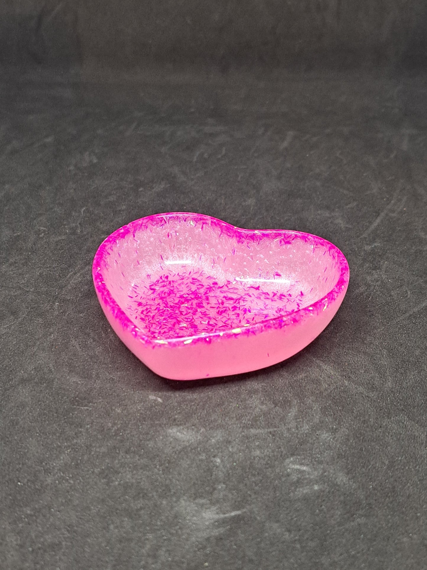 Porte-savon petit cœur Rose/Vermicelles Rose