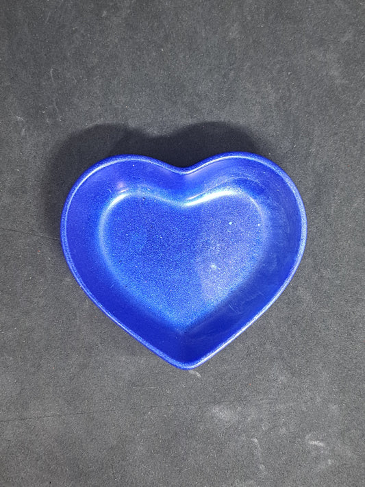 Porte-savon petit cœur Bleu